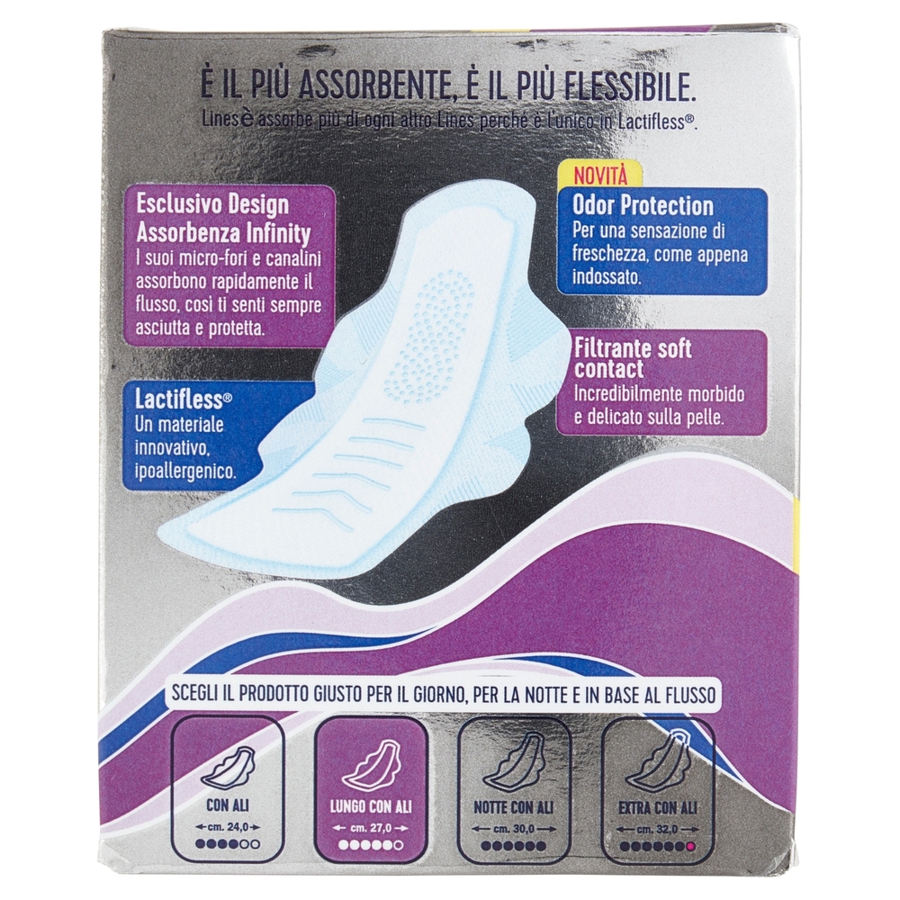 Lines è lungo con ali 9+2 pz